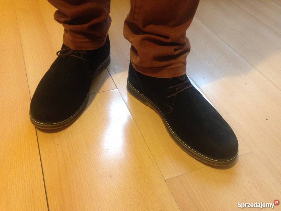 eleganckie skórzane męskie buty Kraków sprzedam