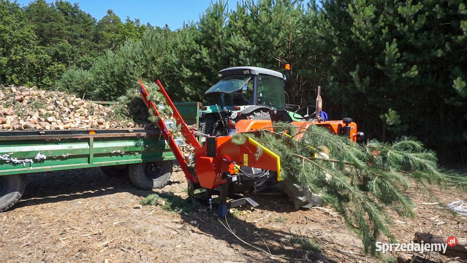 Rębak walcowy REMET R120 TAŚMA rozdrabniacz do Leśnictwo podkarpackie