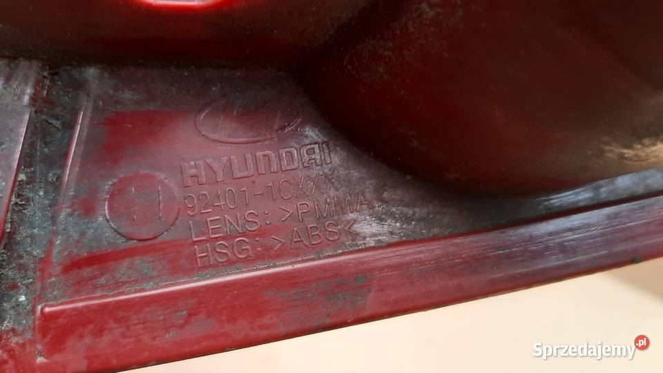lampa tylna prawa 924021CXXX lewa 924011CXXX Lampy tylne Dębno