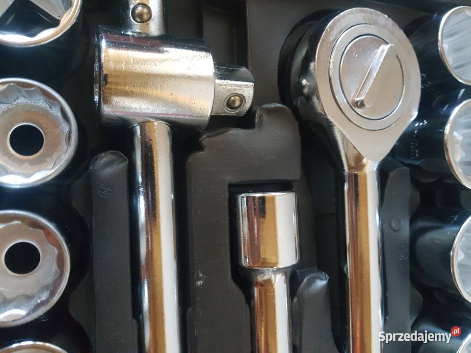 Zestaw kluczy nasadowych 12kątnych 21 el model Głogowa