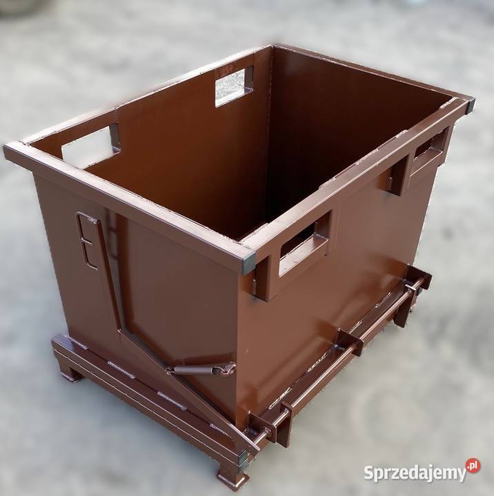 Kontener z otwieranym dnem 05m3 koliba Niedrzew Pierwszy
