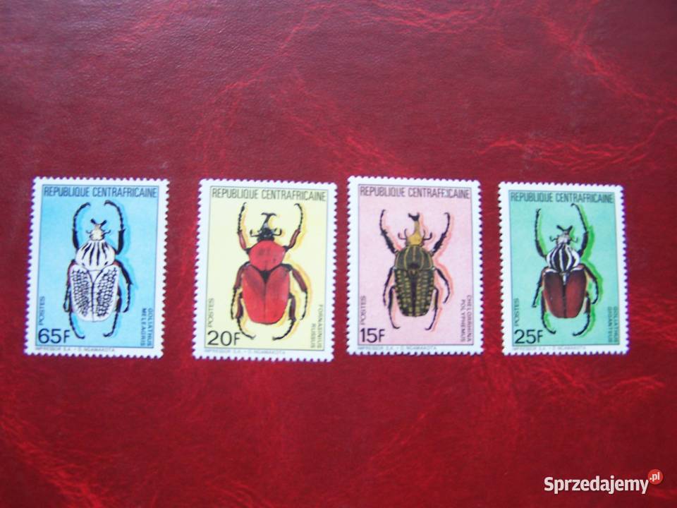 Centralna Afryka 1985 MNH Mi 110306 Fauna Owady Tychy