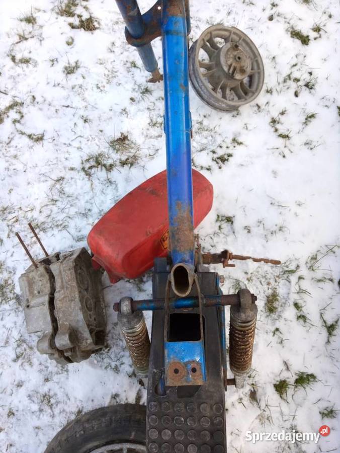 Romet Chart Motorynka simson wsk niebieski Myślenice