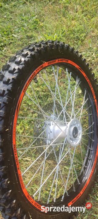 Koła koło cross enduro xmotos xb przód tył 21 18 Opony, koła, felgi wielkopolskie Nowy Tomyśl