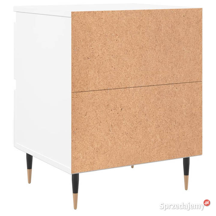 Szafki nocne 2 białe 40x35x50 WM826861 Warszawa
