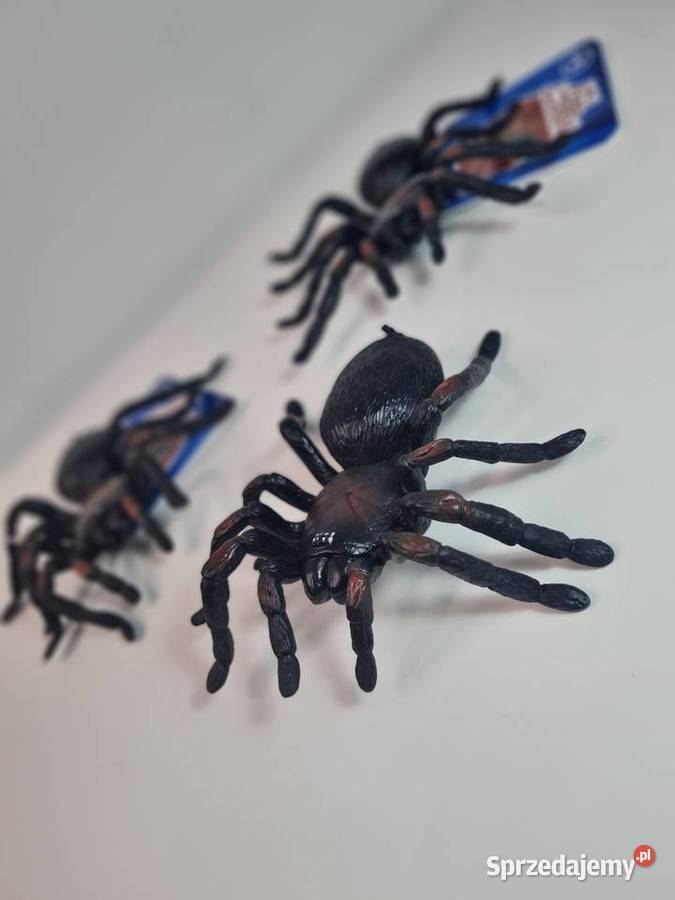 Pająki gumowe zabawki insect toy małopolskie Krasne-Lasocice