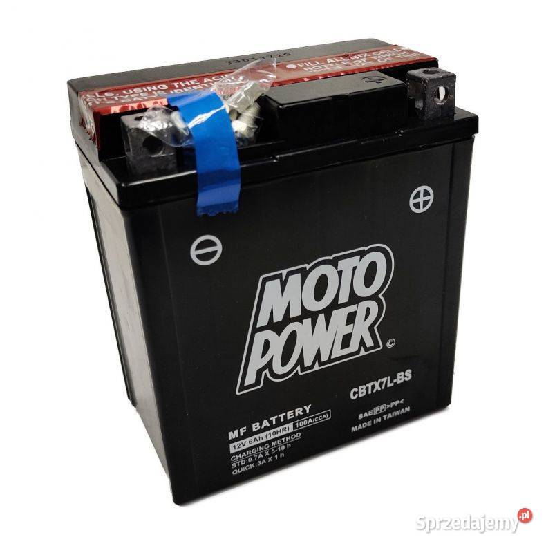 Akumulator motocyklowy Moto Power CBTX7LBS małopolskie Kraków