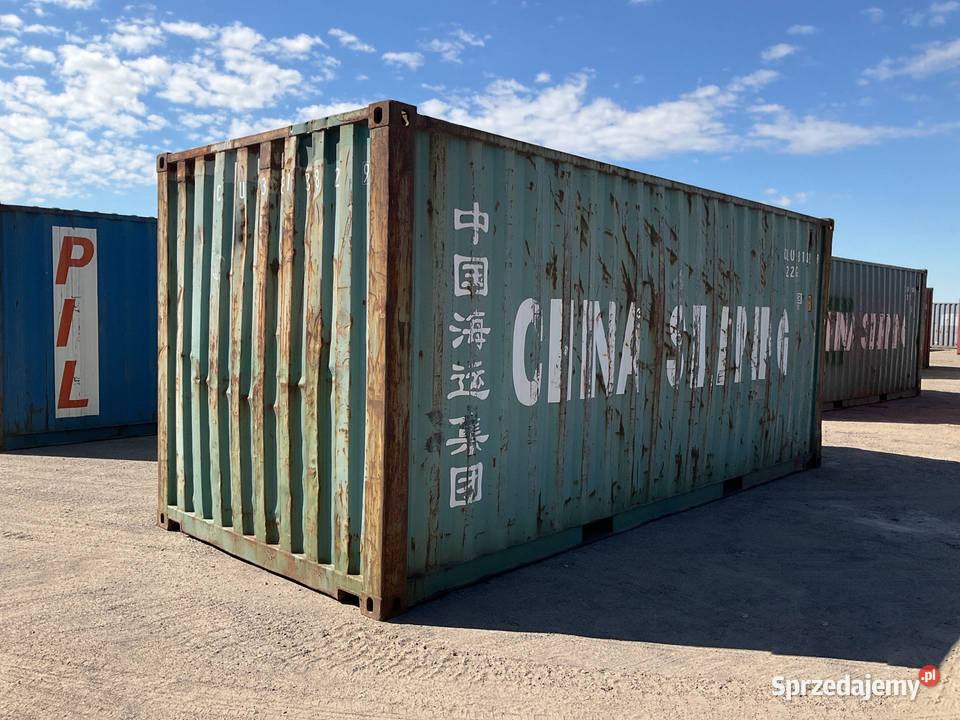Kontener morski magazynowy 20DV 6 metrowy Gdynia