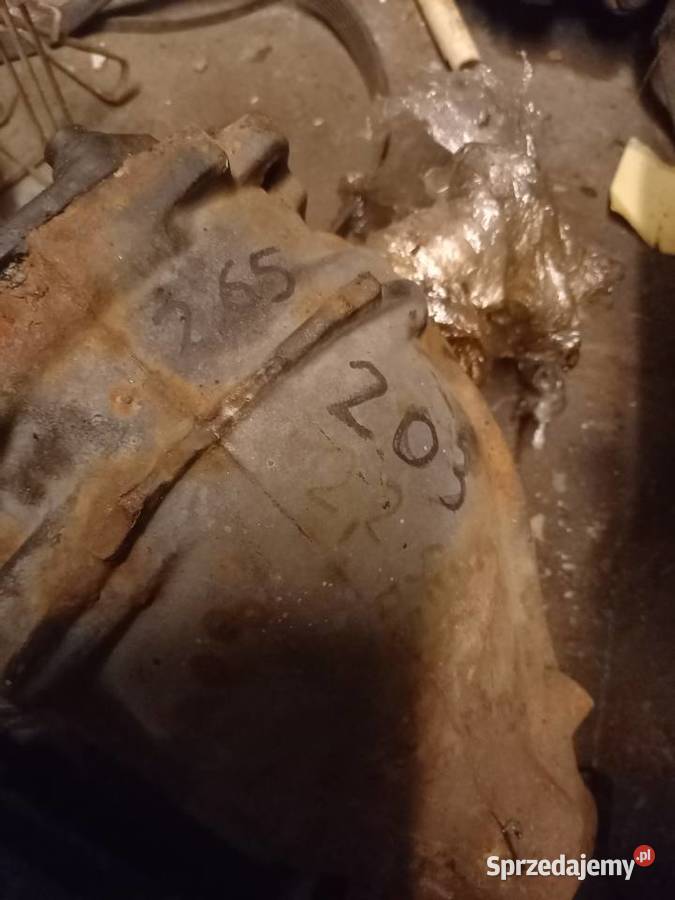 Tylny most mercedes 124126201 202203220221