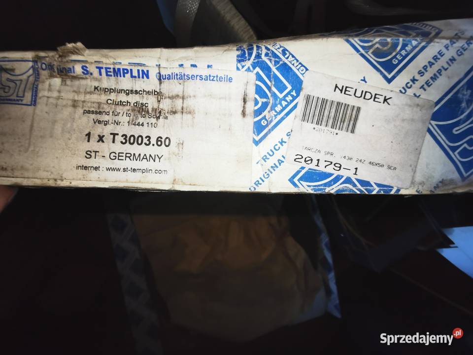 Tarcza sprzęgła Scania 430 mm 24 zęby ciężarowe