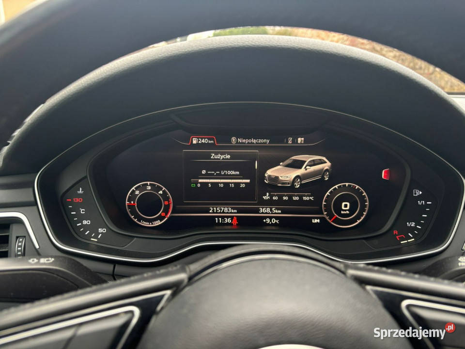 Audi A4 20 TDI Duża Navi Skóry El Klapa Led czujnik zmierzchu A4 sprzedam