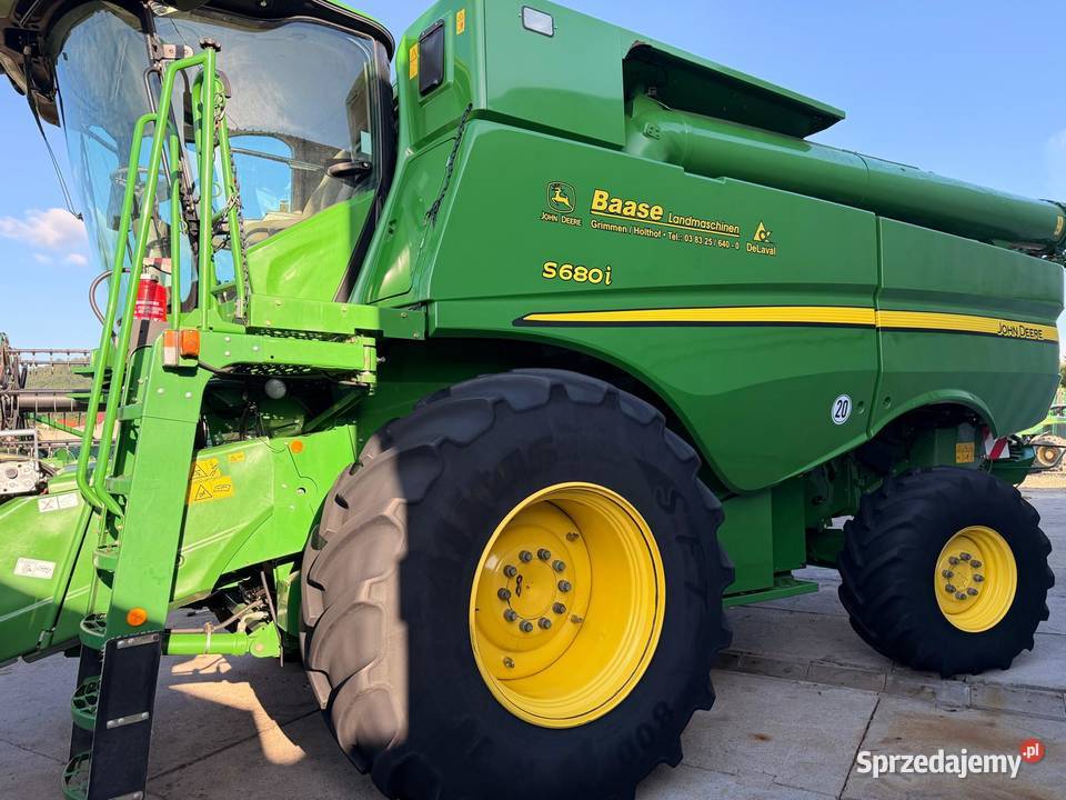 Kombajn zbożowy John Deere S680i John Deere Zbożowe Nowa Ruda