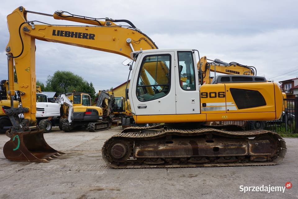 Koparka gąsienicowa Liebherr R 906 2010 nie Koparki Jeziorko