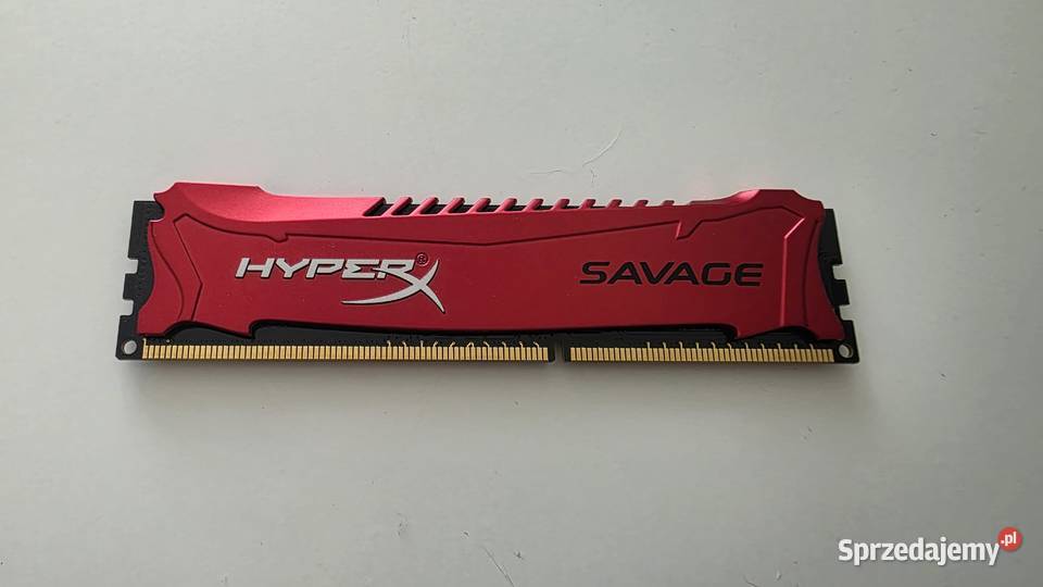 Pamięć RAM Kingston HyperX 4GB 1600MHz DDR3 łódzkie
