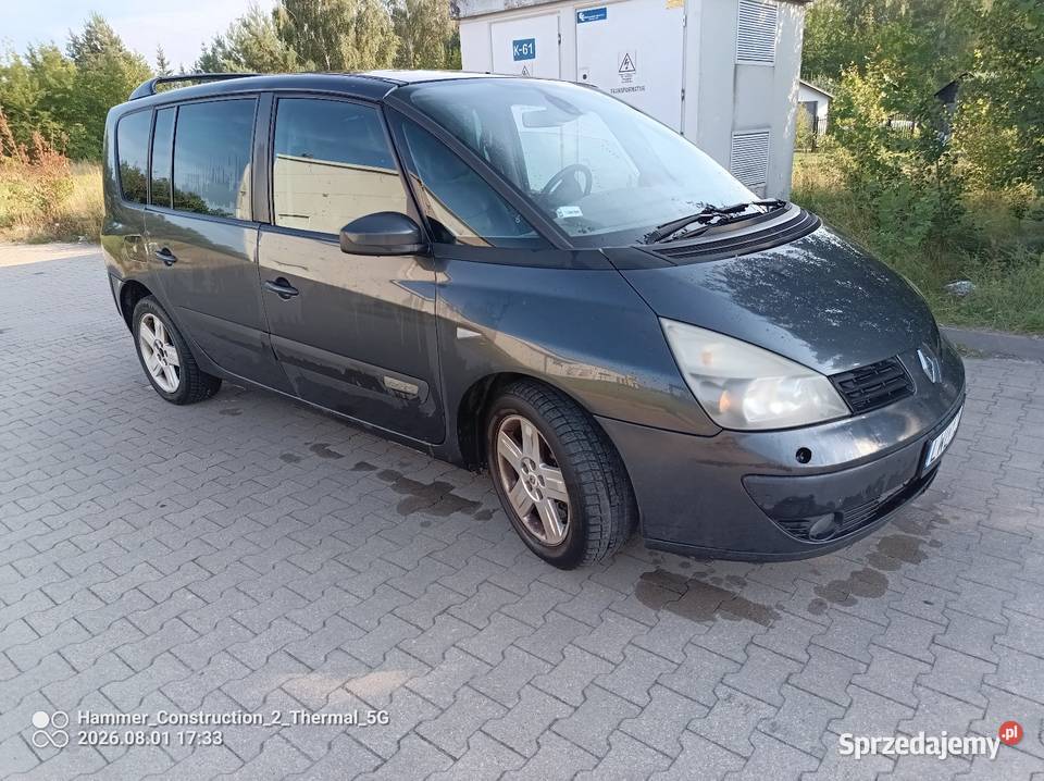 Renault Espace 42004r 22 diesel 150 7 os długie Włodawa