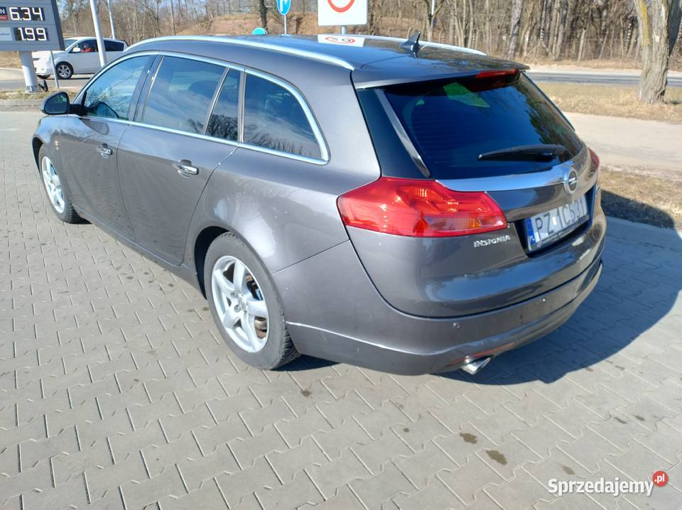 Opel Insignia A Sport Tourer 20 CDTI 160 2009r 167200km kujawsko-pomorskie Toruń