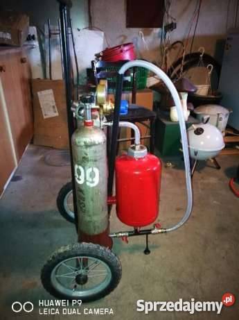 Piaskarka mobilna do liternictwa nagrobnego