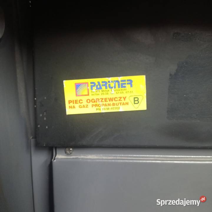 Piecyk gazowy na butlę Ogrzewanie Kamień Pomorski