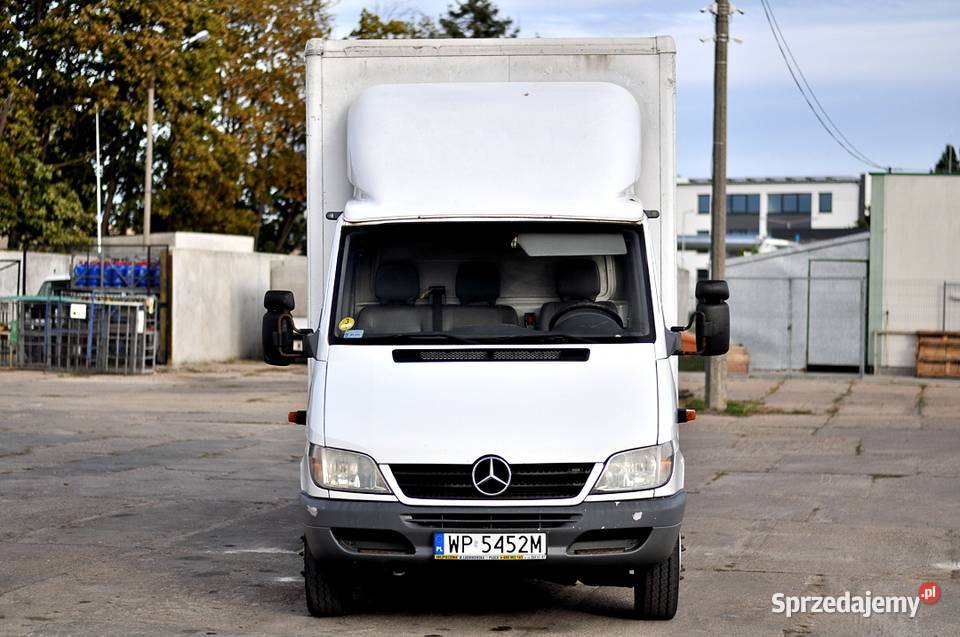 Mercedes Sprinter 410 Kontener Winda Bar 750 wspomaganie kierownicy