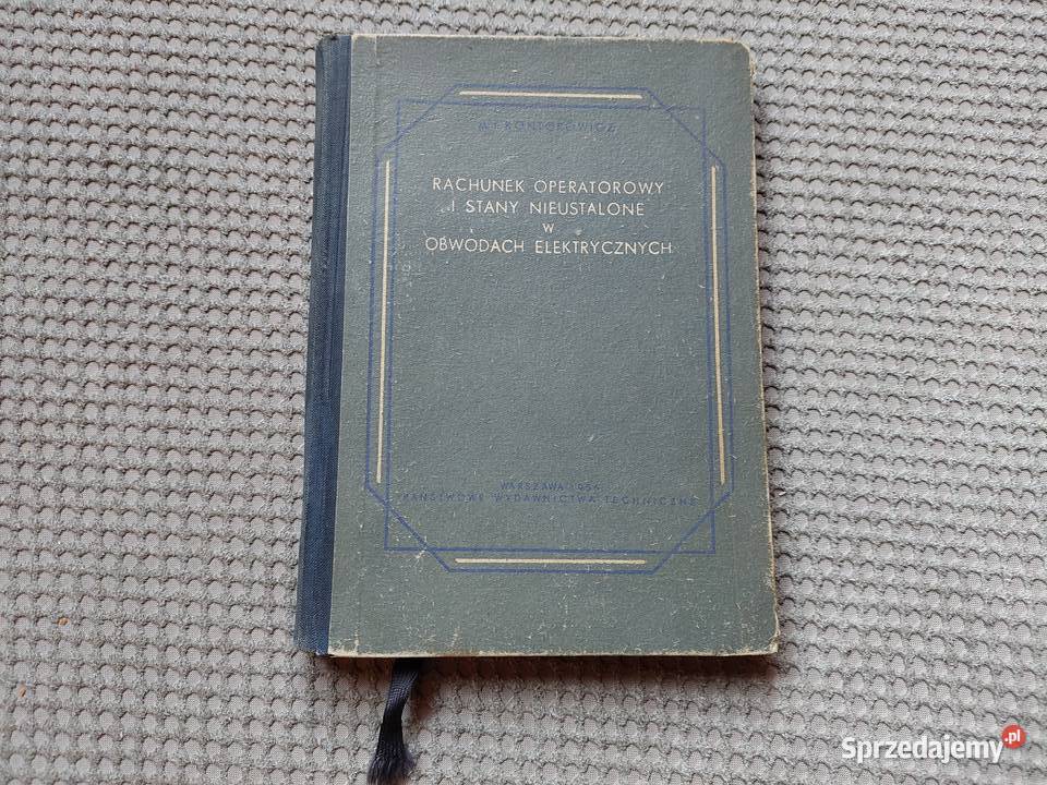 Rachunek operatorowy i stany nieustalone w obwod