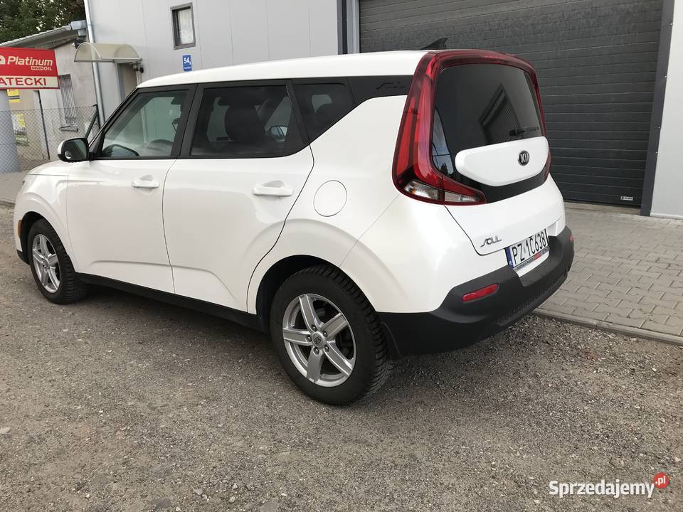 Kia Soul III model 2020r zarejestrowana opłacona nieuszkodzony Pobiedziska