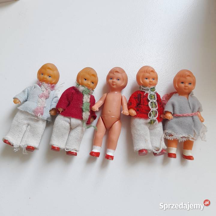 Gumowa lalka zabytkowa 95 starelalki lalki Bogatynia
