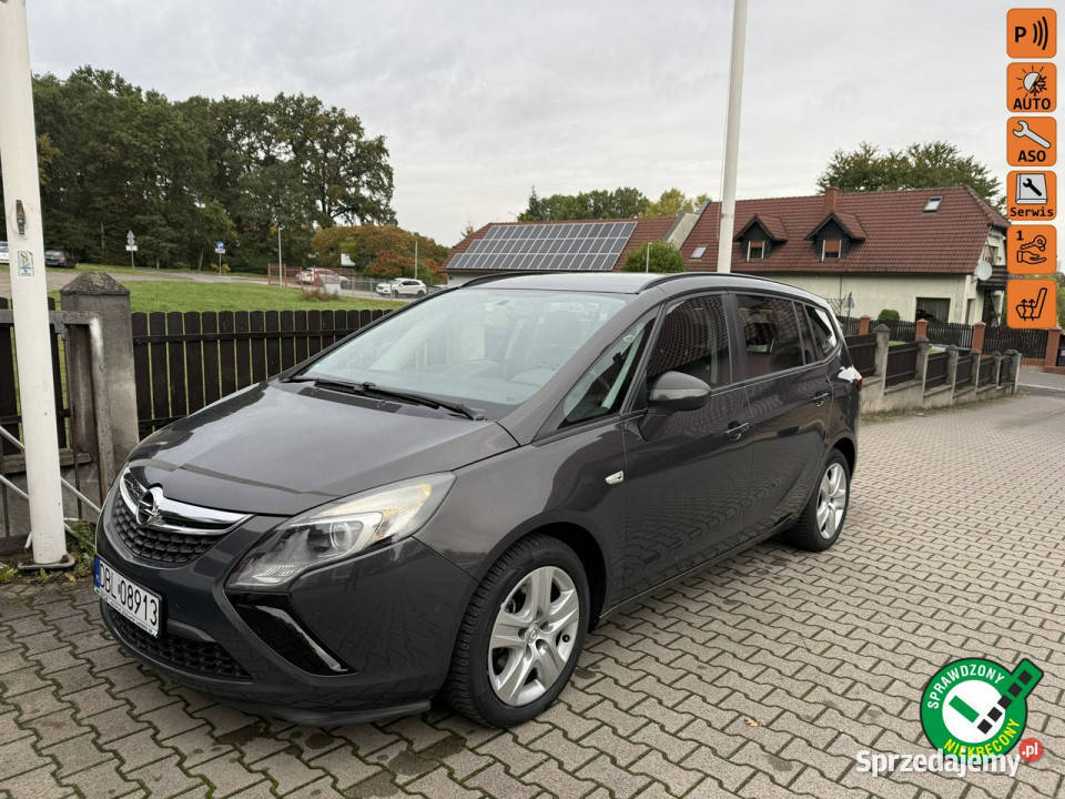 Opel Zafira 14 turbo 140 ładna 67 swieżo lakier metallic
