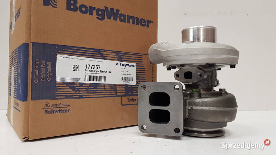 Nowa turbosprężarka SCHWITZER 177257 174139 Siedlce