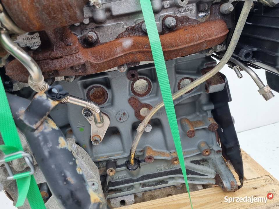 SILNIK KOMPLET Fiat Doblo II 16 JTD MJET Rudka