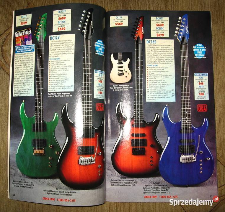 Carvin Factory Direct Music Equipment Catalog Kępice sprzedam