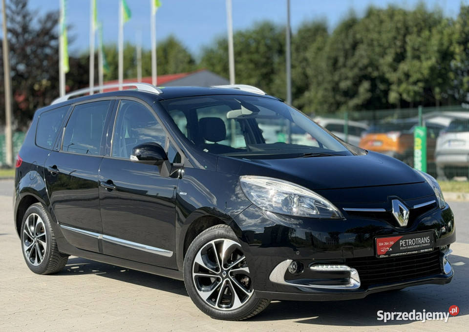 Renault Scenic 12 132 LED 7 Osobowy Nawigacja przyciemniane szyby Mrągowo sprzedam