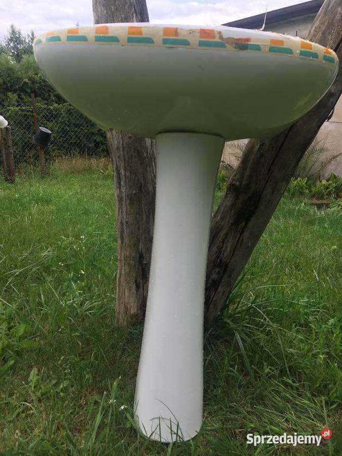 Porcelanowa umywalka z postumentem Janikowo sprzedam