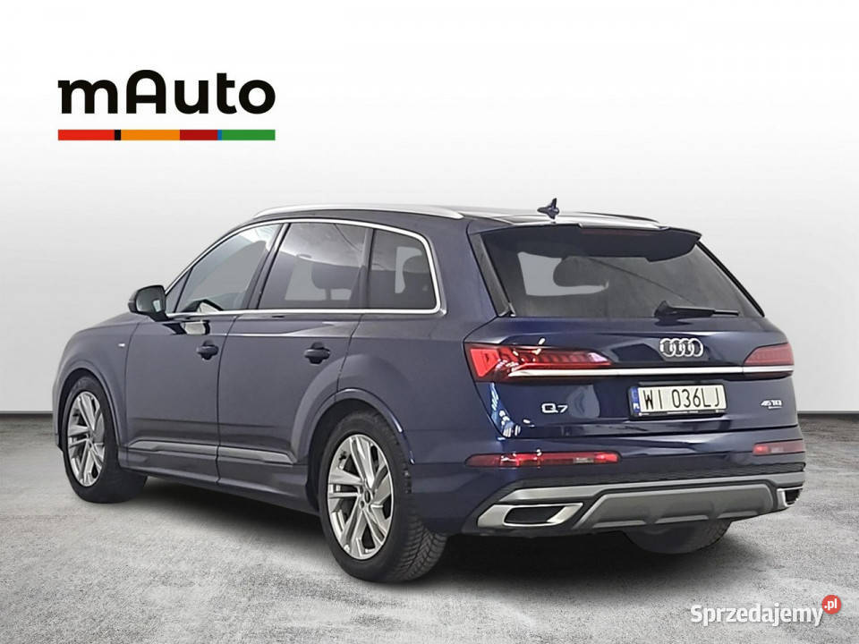 Audi Q7 45 TDI mHEV Quattro S Line Z Polskiego czujnik deszczu Q7 Warszawa