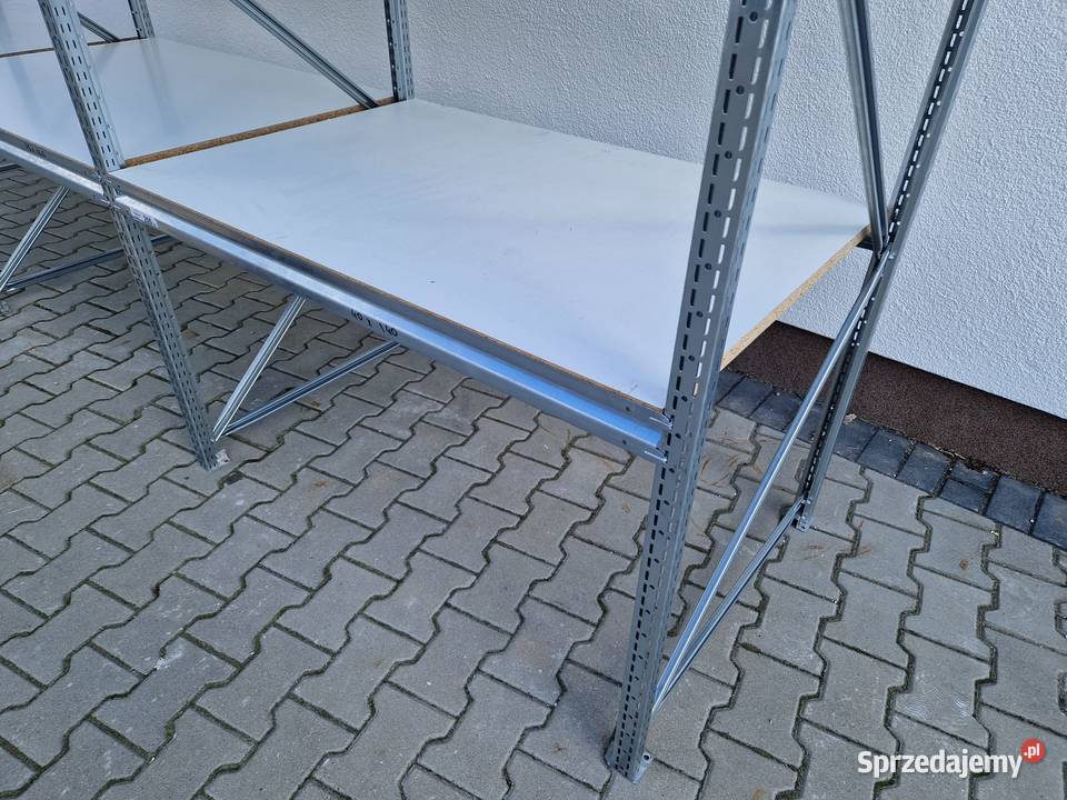 Regał półkowy magazynowy garażowy warsztatowy