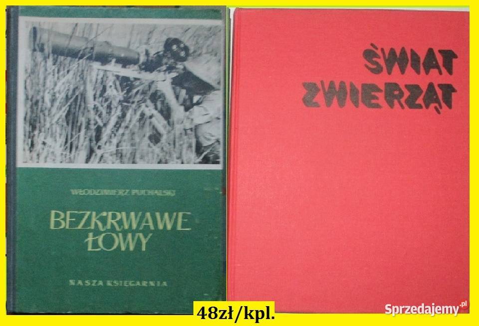 Bezkrwawe łowy Puchalski Świat zwierząt przyroda biologia, ekologia Łódź sprzedam