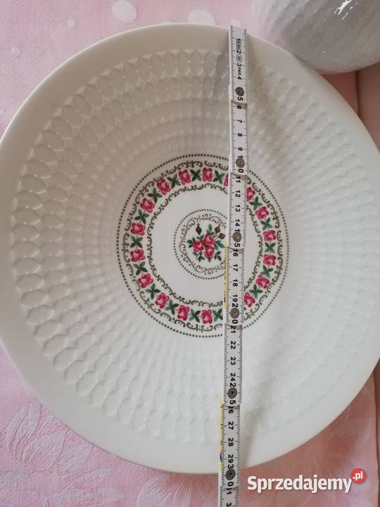 Wazon patera sygnowana porcelana Winterling Gorlice