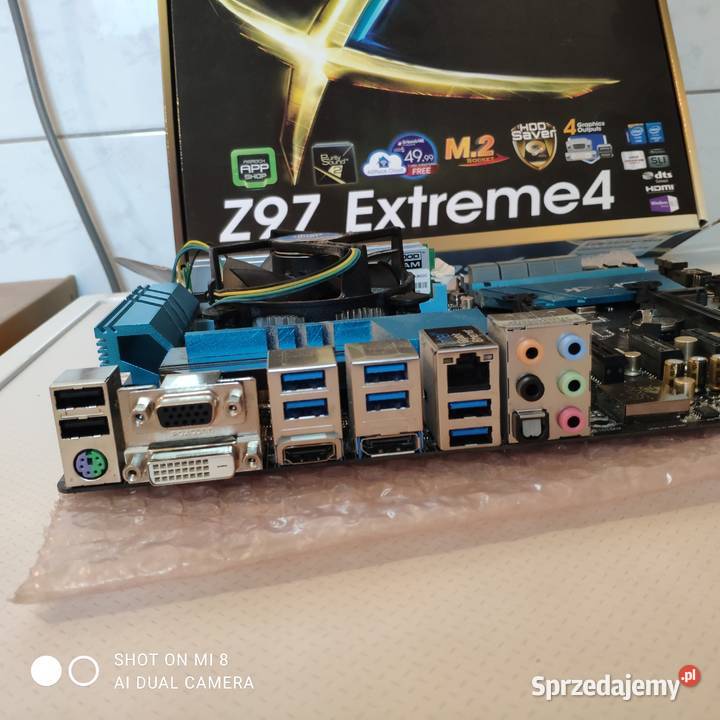 zestaw ASRock Z97 EXTREME4 Intel i5GoodRam 2x4 Sulejówek