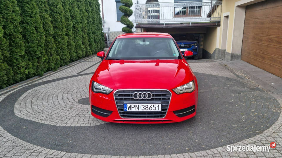 Audi A3 Sportback Automat 16 TDI GWARANCJA Zakup czerwony