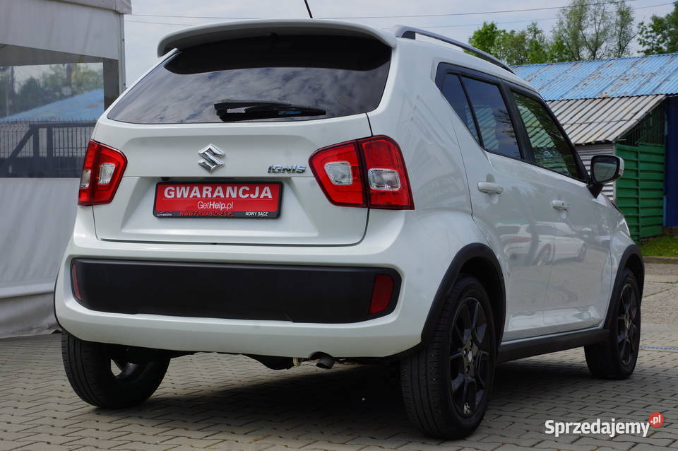 Suzuki Ignis 12 Benzyna 90 4x4 Klima Navi Kamera 192573km małopolskie Nowy Sącz