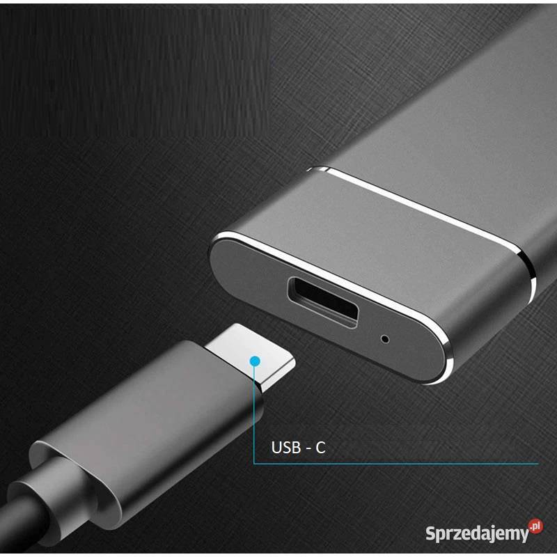 Dysk pendrive SSD 8TB USBC Pojemność 64GB+ Elektronika