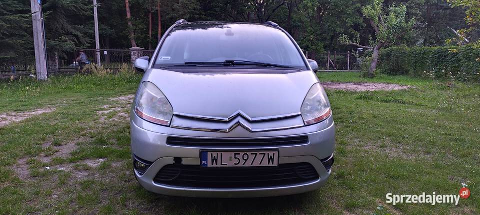 Citron C4 Grand Picasso 16 HDi Equilibre Navi Rok produkcji 2009 Serock