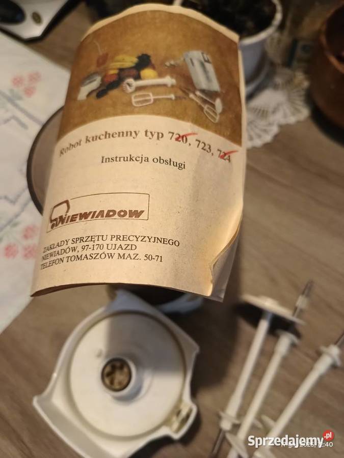 Elementy robota kuchennego Wronki