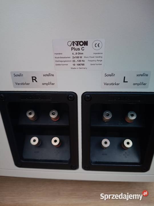 Subwoofer Canton Plus C Tomaszów Mazowiecki