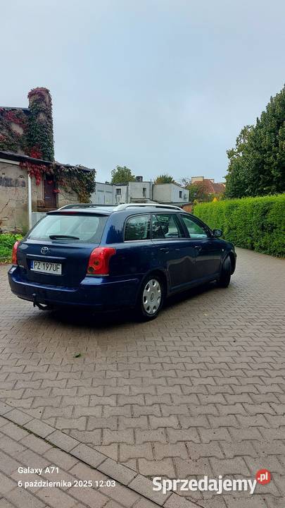 Toyota Avensis 2007 18 benzyna opłacony 1 benzyna wielkopolskie Chodzież
