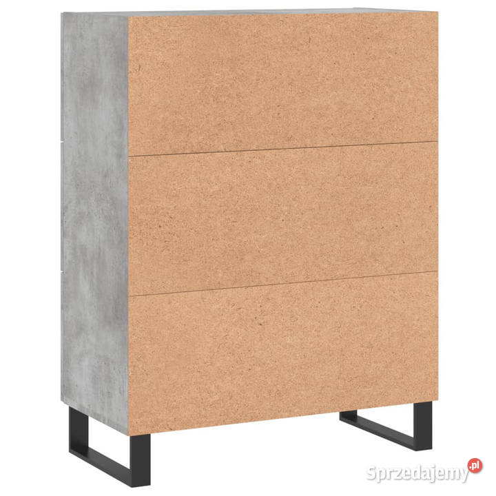 Szafka szarość betonu 695x34x90 materiał Warszawa
