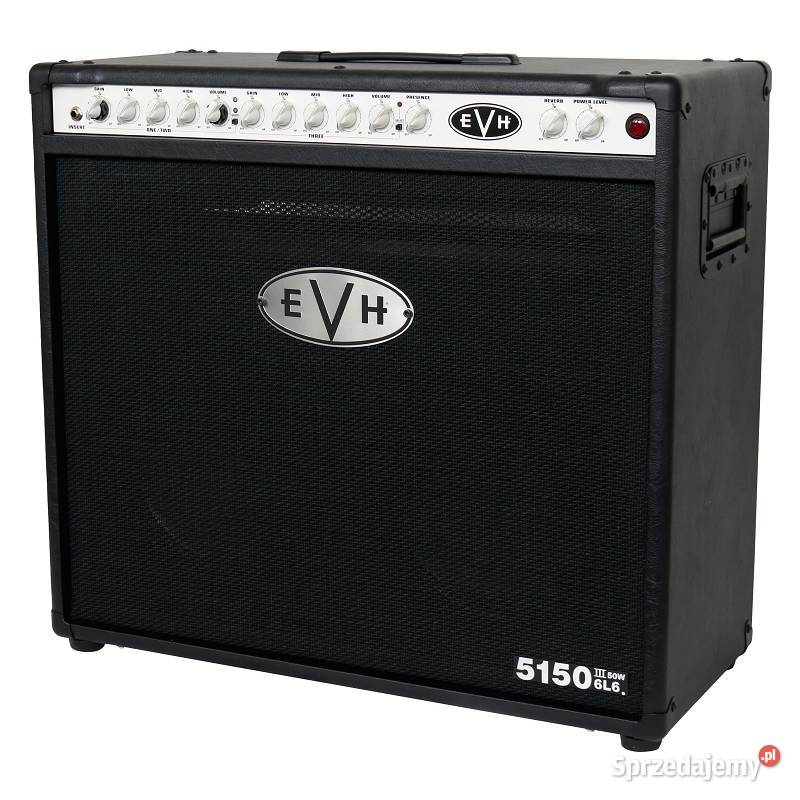 EVH 5150III 50W 6L6 212 Combo Black tube guitar amp combo