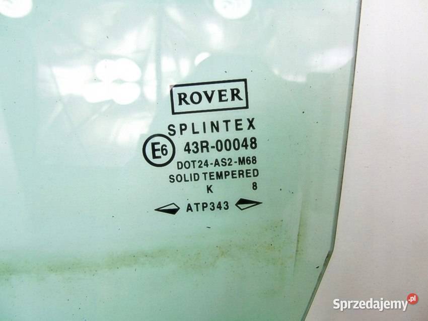 SZYBA DRZWI LEWY TYŁ ROVER 400 420 416 414 418 Drzwi Sosnowiec