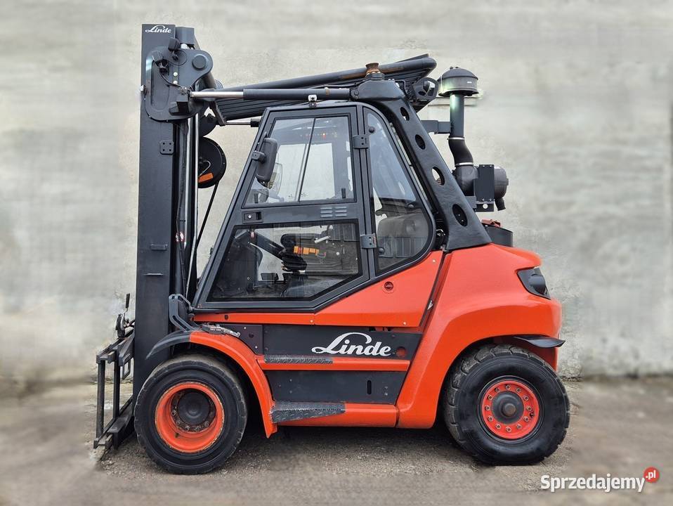 Linde H80D TRIPLEX przesuw klima 4 sekcje hydr regulowane widły Rybnik