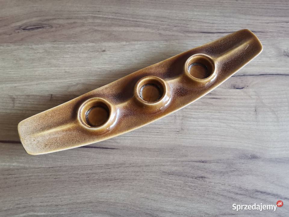 Stary świecznik Janusz porcelit Mirostowice Katowice