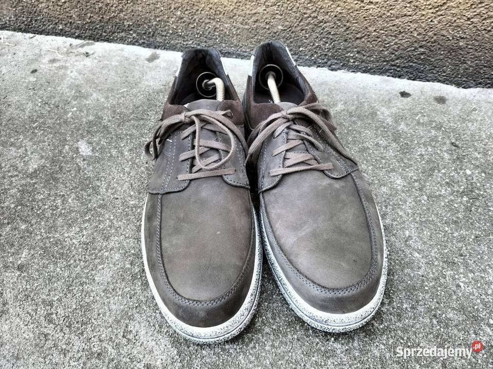 Buty męskie Josef Seibel Skóra 46 szary/srebrny Wałbrzych
